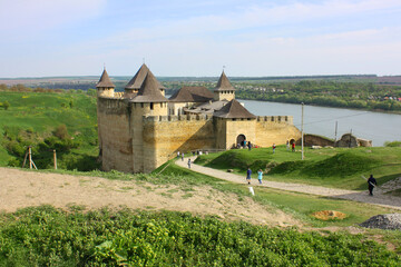 Khotyn fortress in Hotin, Ukraine