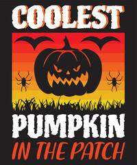 Halloween T-shirt Design Vector