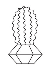 Cactus Coloring Pages Preschool Education 