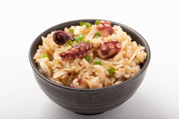 たこ飯　タコの炊き込みご飯