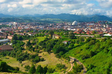 Fototapeta na wymiar Asturias Oviedo