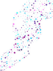 Magic sparkles decorative print.