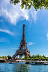 Plakat Erkundung der schönen Hauptstadt Frankreichs - Paris - Île-de-France - Frankreich