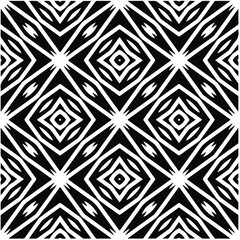 Abstract background with black and white pattern. Unique geometric vector swatch. Perfect for site backdrop, wrapping paper, wallpaper, textile and surface design. 