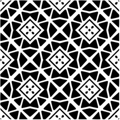 Abstract background with black and white pattern. Unique geometric vector swatch. Perfect for site backdrop, wrapping paper, wallpaper, textile and surface design. 