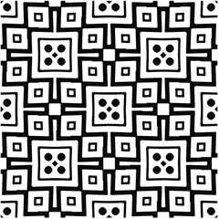 Abstract background with black and white pattern. Unique geometric vector swatch. Perfect for site backdrop, wrapping paper, wallpaper, textile and surface design. 
