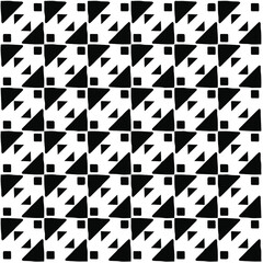 Abstract background with black and white pattern. Unique geometric vector swatch. Perfect for site backdrop, wrapping paper, wallpaper, textile and surface design. 