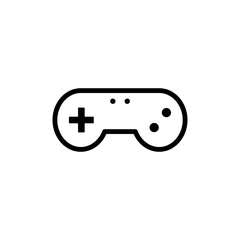 Play Icon, Game Icon Sign Vector Isolated on White Artboard
