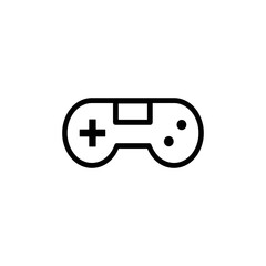 Play Icon, Game Icon Sign Vector Isolated on White Artboard