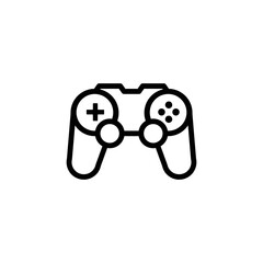 Play Icon, Game Icon Sign Vector Isolated on White Artboard