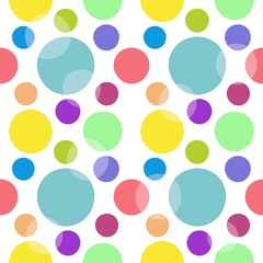 colourful abstract background with circles