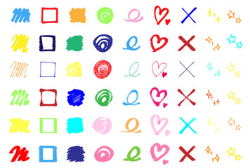 手書き風アイコンセット