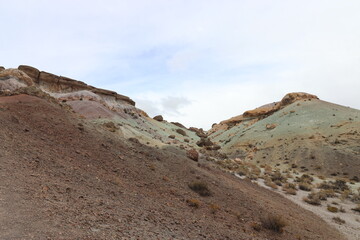 Cerro de los siete colores en Mendoza