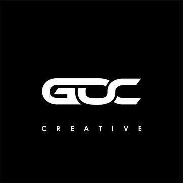 GOC Letter Initial Logo Design Template Vector Illustration