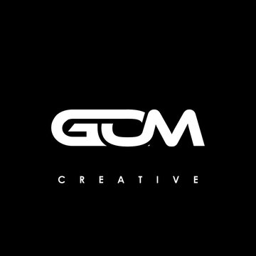 GOM Letter Initial Logo Design Template Vector Illustration