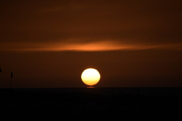 Fototapeta premium Sunset, Germany 