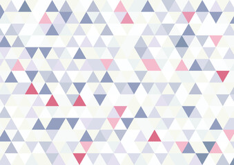 三角パターンの幾何学背景素材