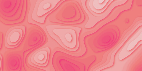  abstract papercut background with 3d geometry circles.paper cut banner with 3D slime abstract background.><