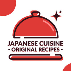 japanese cuisine original recipes in the dish restaurant menu