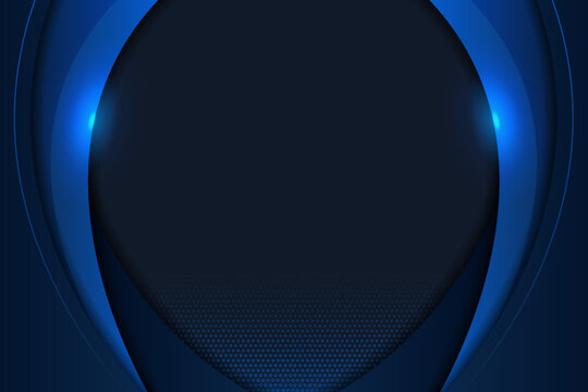 Modern Premium Abstract Overlap Dynamic Elegant Shiny Blue Background with Glitter Effect