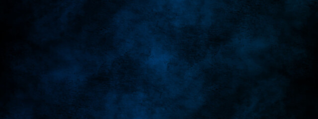Blue background with abstract blue smoke, dark or navy blue grunge texture with grainy stains, Blue grunge with smoky stains and marble grunge.