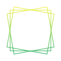 gradient geometric frame
