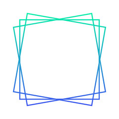 gradient geometric frame

