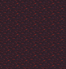 Lava Hand Painted Texture Pattern for Stylized Casual Game