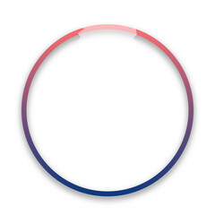 gradient pinned circle frame
