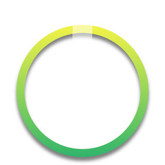 gradient pinned circle frame
