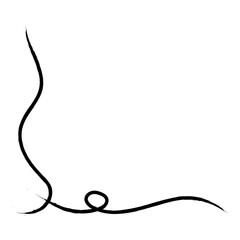 scribble border corner
