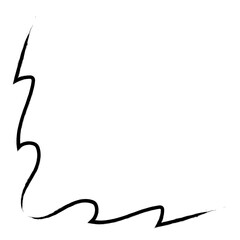 scribble border corner
