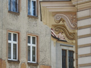 Old european architecture. Details
