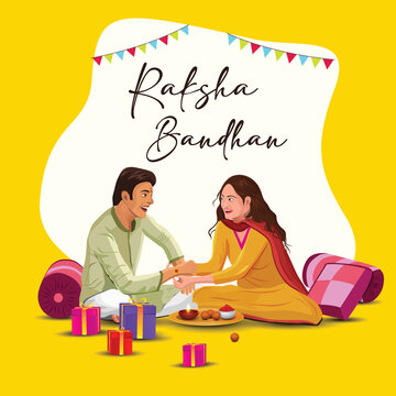 Raksha Bandhan India Brother Sister Festival