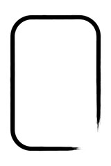 rectangle brush frame
