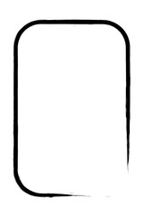 rectangle brush frame
