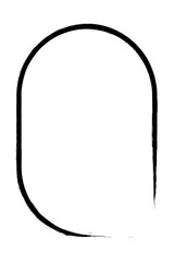 round rectangle brush frame
