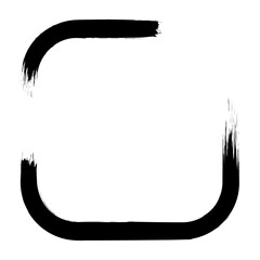 square brush frame
