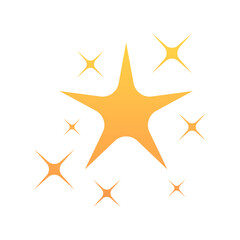 Obraz premium gradient stars sparkle glitter 