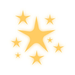 Obraz premium glowing stars sparkle glitter 