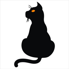 Halloween theme icon. Flat graphic design. Symbol on white background. Vector illustration. EPS10.