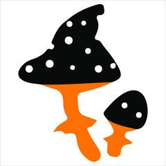 Halloween theme icon. Flat graphic design. Symbol on white background. Vector illustration. EPS10.