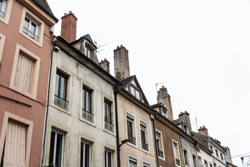 Fototapeta premium old houses in the old town