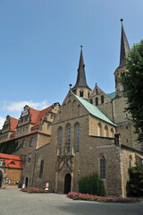 Fototapeta na wymiar Merseburger Dom St. Johannes und St. Laurentius
