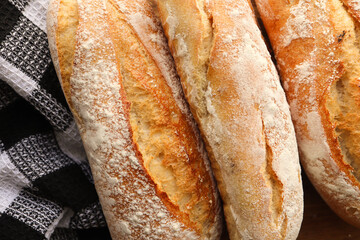 freshly baked bread