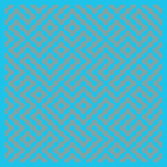 Color truchet tiling connections illustration