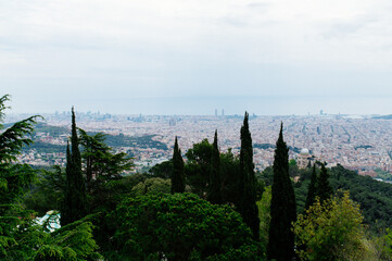 Obraz premium view of the Barcelona City