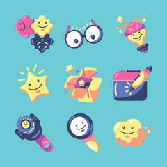 creativity funny icons
