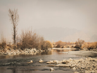 landscape with a river