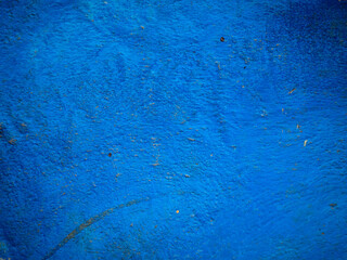 Wall Painted in Different Shades of Blue